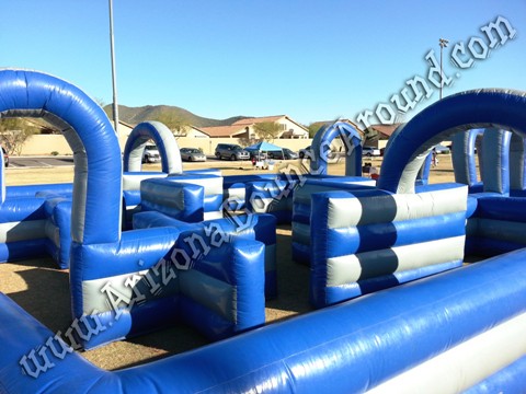 Inflatable Water Tag Maze Rental Phoenix